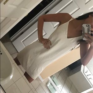White top shop dress
